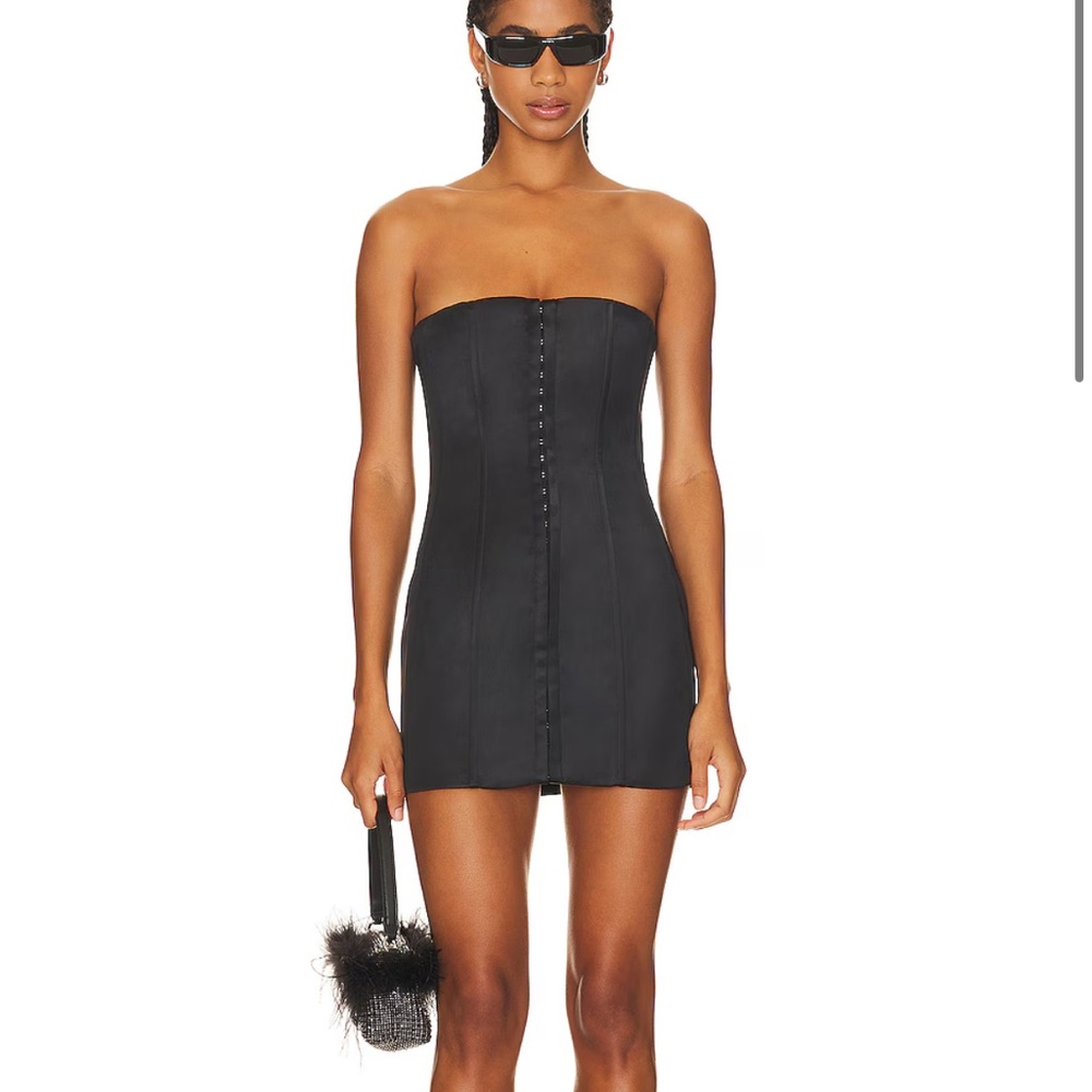 Danielle Guizio Black Mini Dress